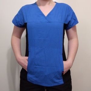 5 for $20  Blue Scrub Top